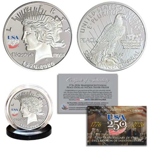 America only turns 250 once - own this coin